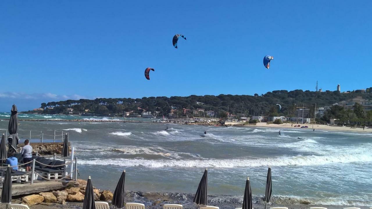 Studio Standing Bord De Mer Et Vue อองทีบส์ ภายนอก รูปภาพ